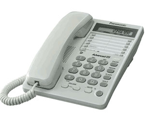 Проводной телефон Panasonic KX-TS2362RUW