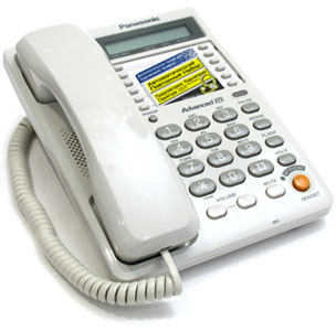 Проводной телефон Panasonic KX-TS2365RUW