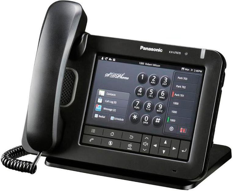 Проводной SIP-телефон Panasonic KX-UT670RU