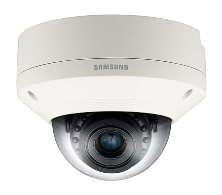 Уличная защищенная купольная IP камера Wisenet (Samsung) SNV-6084RP