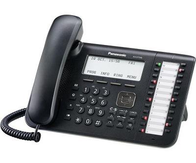 Системный цифровой телефон Panasonic KX-DT546RU-B
