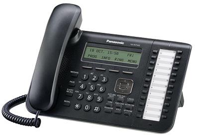 Системный IP-телефон Panasonic KX-NT543RU-B